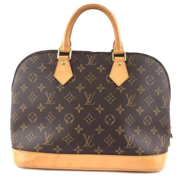 Louis Vuitton Alma Monogram Canvas Handbag Satchel - Picture 2 of 12